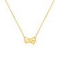 The Amara Heart Initial Necklace for Women